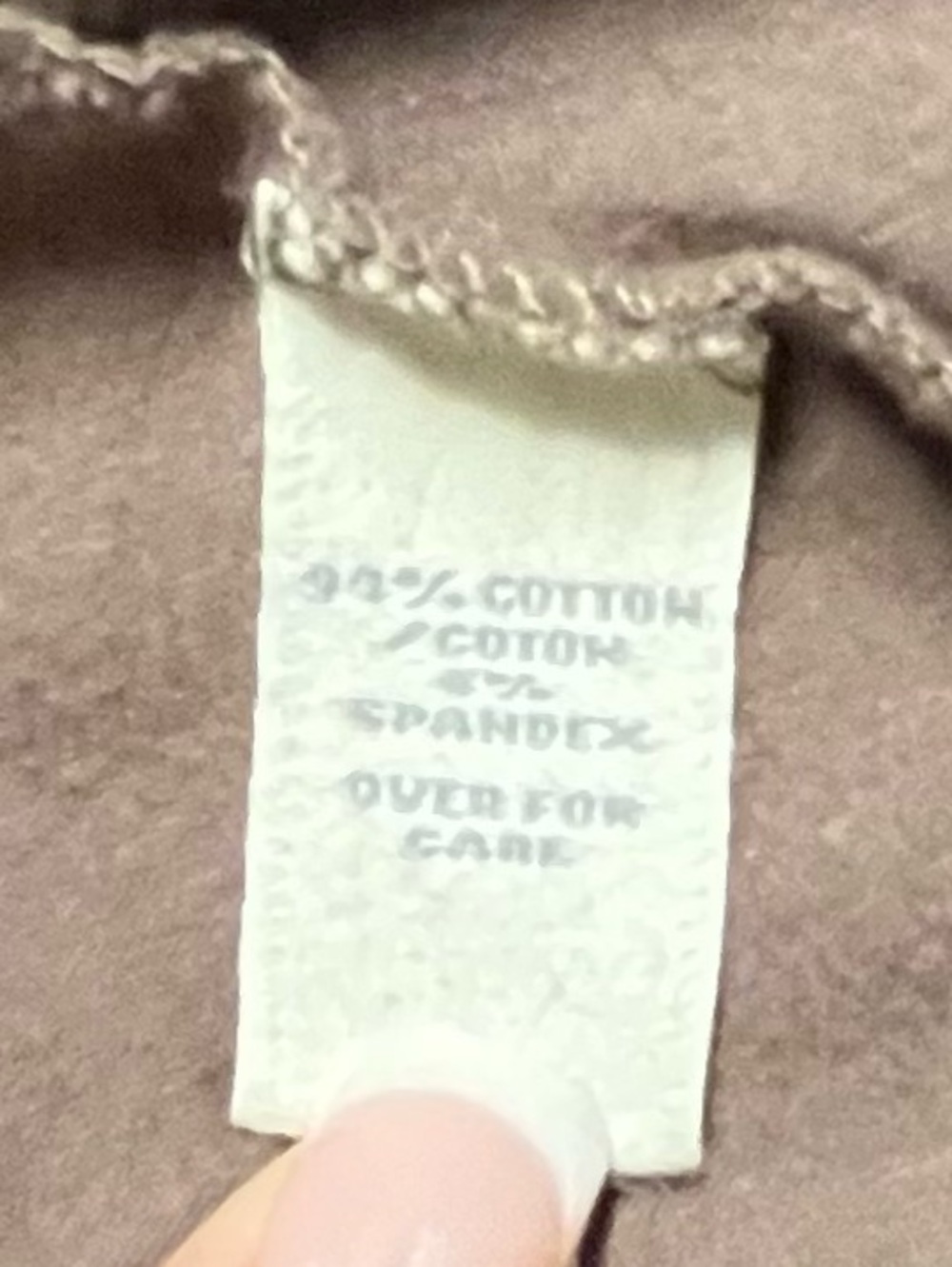 Abercrombie & Fitch brown skirt with lace trim, M - Picture 6 of 7